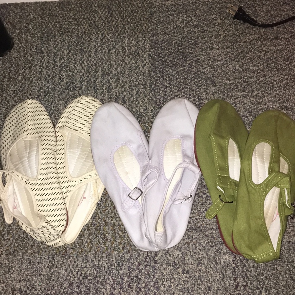 Lot Of 3 Urban Outfitters Flats Size 9